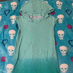 Old navy girls size 8 cover up with hoodie